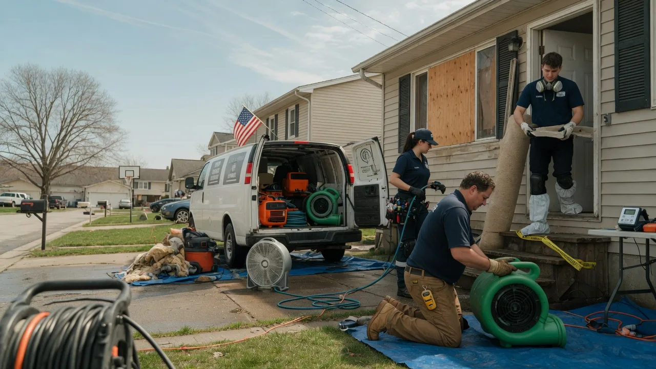 Water Damage Restoration in Teaberry, KY near me